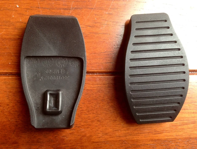 2 Pedali Freno E Frizione In Gomma Per Auto – Ricambio Per 31321-52010 (3132152010) – Antiscivolo, Facile Installazione - 2