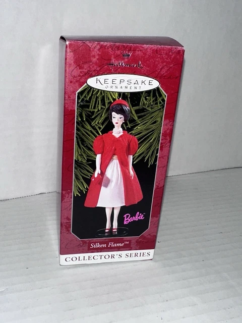 1998 Hallmark Keepsake Ornament - Barbie Silken Flame (5th In Series) - View #4