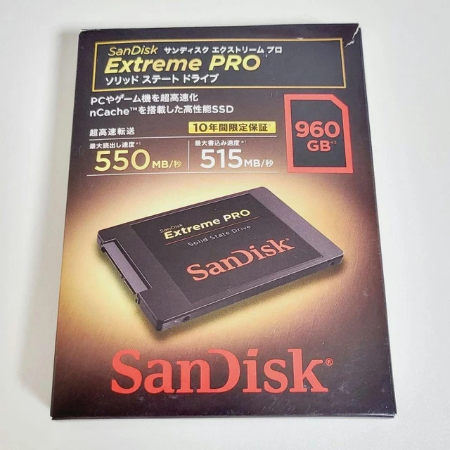 SANDISK EXTREME PRO 960GB SATA 6GB/S 2.5” SSD SDSSDXPS-960G 321 CT