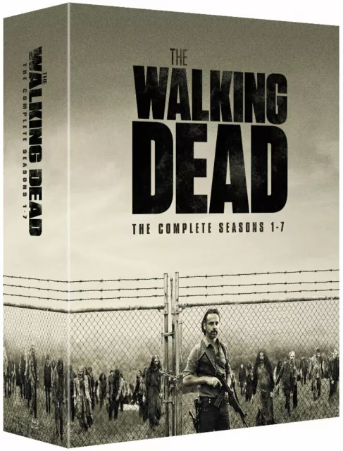 The Walking Dead Complete Season 1-7 Box Set 32 Disc Blu-Ray Rb New&Sealed