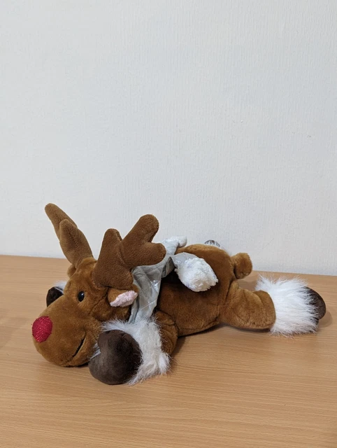 TESCO STORES - Rudy Medium Reindeer Soft Plush Toy Xmas Chilly Friends