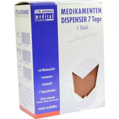 MEDIKAMENTENDISPENSER 7 Tage lachs 1 St