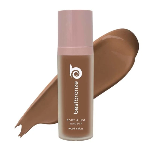 Maquillaje corporal y pierna Best Bronze Bombshell, 3,4 Fl. Oz. (NW57,5 Deep Natural) - F