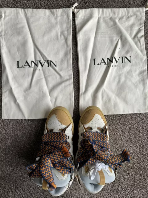 100% Authentic Lanvin Curb Sneakers (size 42) With Box Very Clean 9US