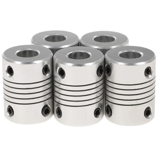 5 Pcs Elastische Kupplung Flexible Wellenkupplung 3D Drucker