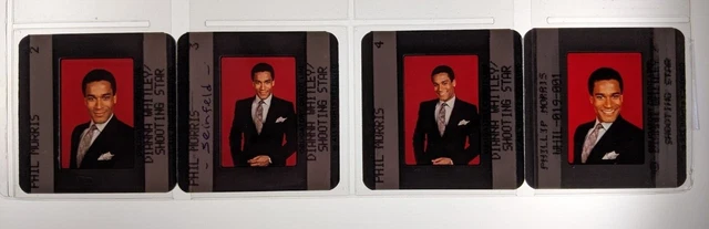Dw5-430 Phil Morris Lot (4) 35Mm Orig Slide Via Dianna Whitley