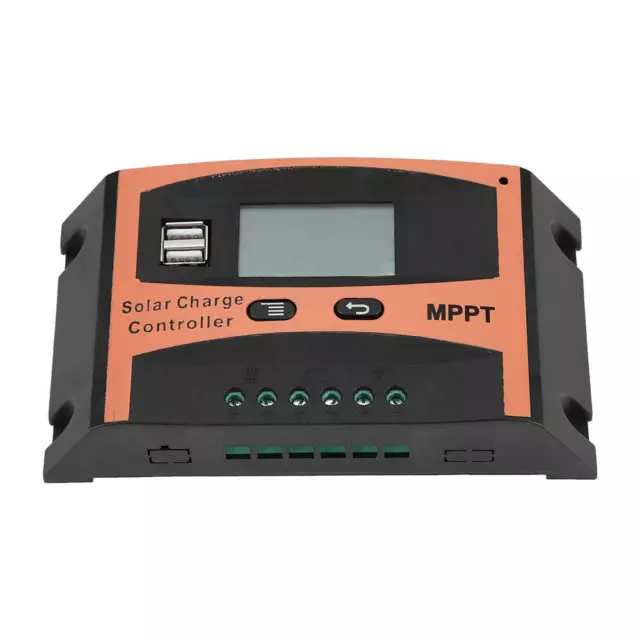 12V/24V MPPT Solar Panel Regulador LCD Screen Auto Battery Controller (60A)