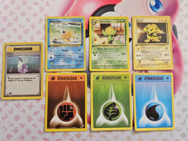 Lot Carte Pokemon Edition 1