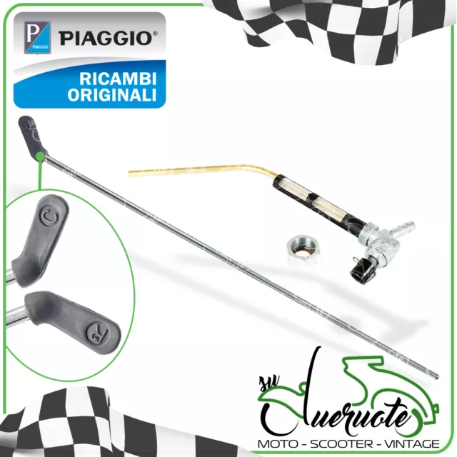 Rubinetto Serbatoio Benzina Con Asta Per Ape Mp P 500 501 190 1968-1993 Piaggio