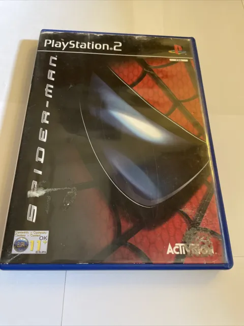 Spider-Man PlayStation 2 PS2 - Platinum With Manual Tested