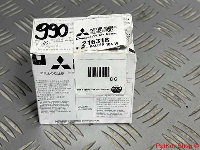 Mitsubishi NF30-FAU 2P 10A W / # J PKL 9432