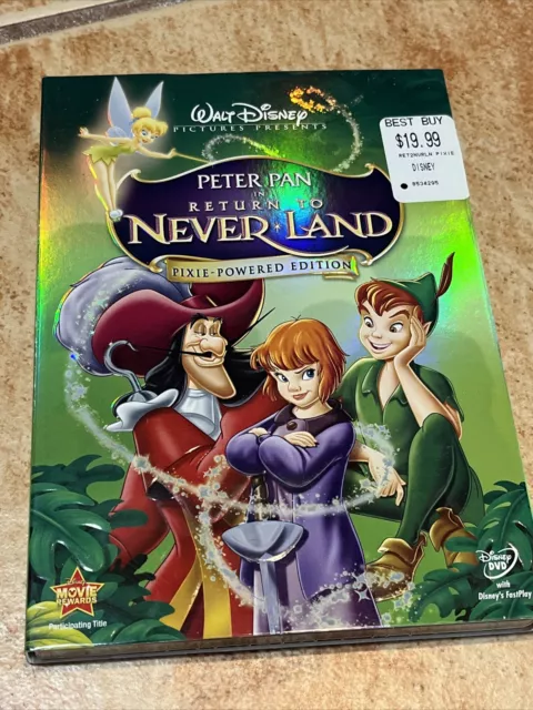 DISNEY - PETER Pan: Return To Never Land, Pixie Powered Ed. Animated ...