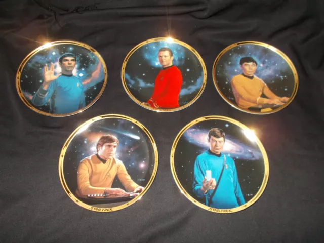 The Star Trek 25Th Anniversary Commemorative Collection Plates - Select Plate