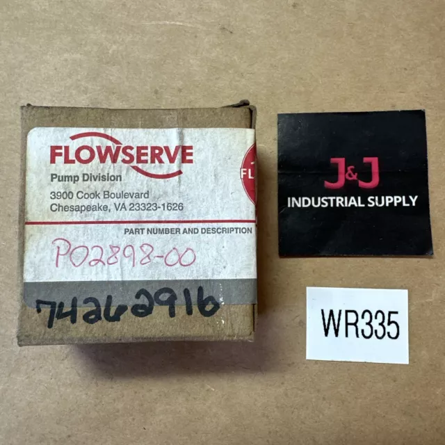 NEW IN BOX- Flowserve P02898-00 Rotor Mechanical Seal || WARRANTY 🇺🇸 FAST SHIP