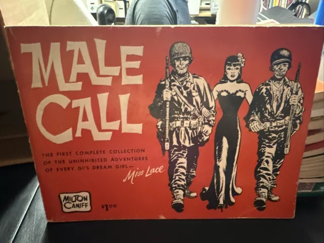 MALE CALL BY MILTON CANIFF, 1959 GI Comic Strips, Miss Lace WWII ...