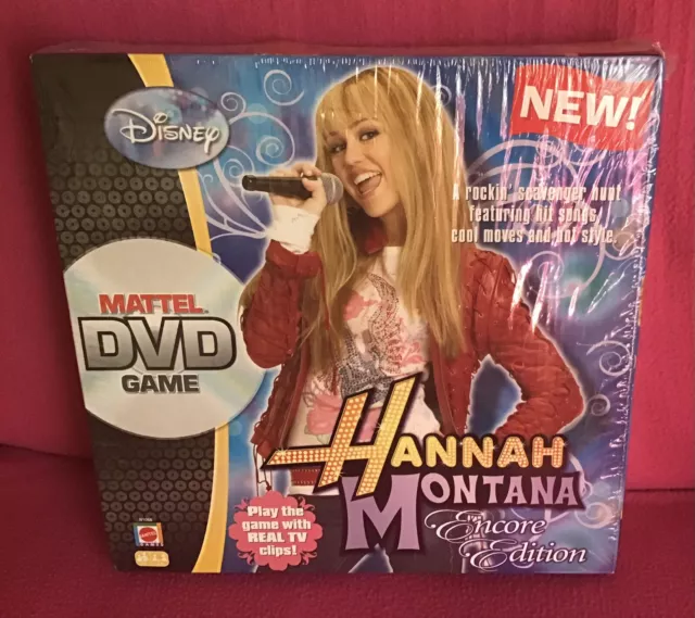 Disney Mattel Hannah Montana DVD Game Encore Edition