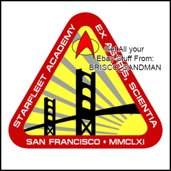 Fridge Fun Refrigerator Magnet STAR TREK STARFLEET ACADEMY SYMBOL LOGO A Diecut