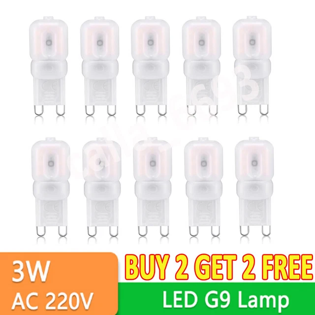 G9 LED 3W=30W Capsule Light Bulb True Replacement For G9 Halogen Light Bulbs New