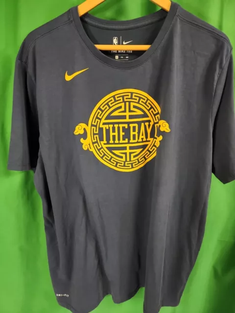 New NIKE Golden State Warriors Shooting Dri Fit Shirt Size M 860296-063