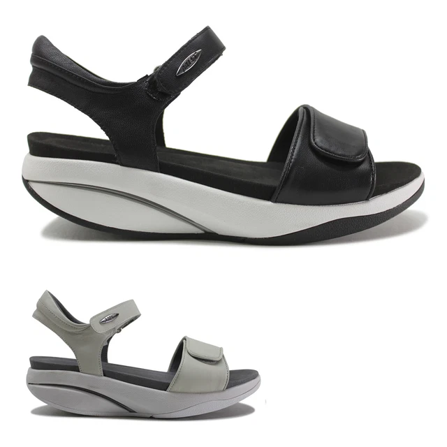 MBT Womens Sandals Malia Casual Hook And Loop Walking Outdoor Leather