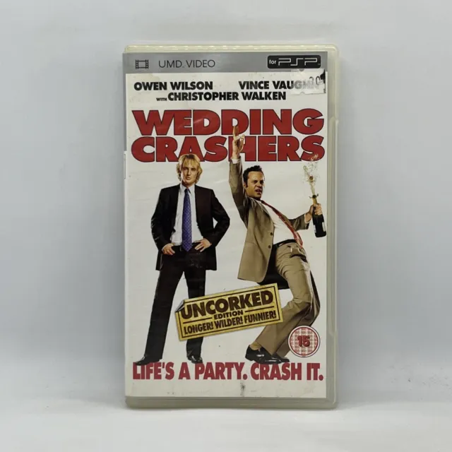 Wedding Crashers Sony PSP PlayStation UMD Movie Video Free Post Region 2