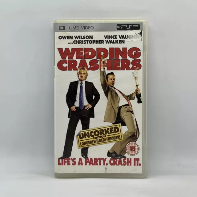 Wedding Crashers Sony PSP PlayStation UMD Movie Video Free Post Region 2