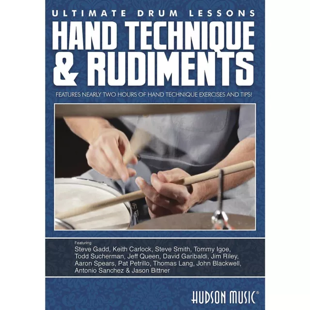 Various Artists Ultimate Drum Lessons: Hand Technique and Rudiments DVD NEW