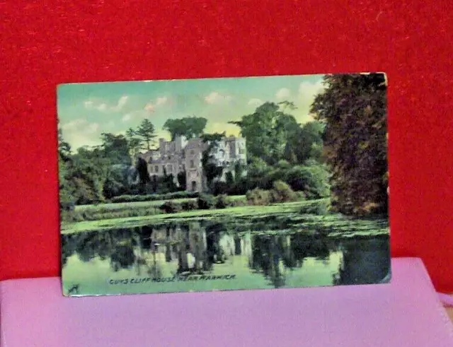 King Edward VII Postcard, RP Guys Cliff House, Warwick, 1907 Postmark and Stamp