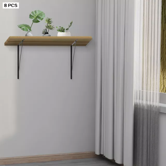 Shelf Brackets Heavy Duty Shelf Bracket Wall Hanging Shelve 90 Degree Brackets