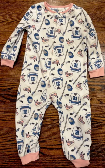 Carters hockey pajamas best sale