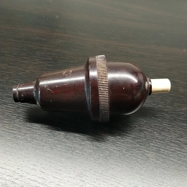 Lot De 2 Interrupteurs à Poire En Bakélite Vintage - Déco Rétro, état Fonctionnel
