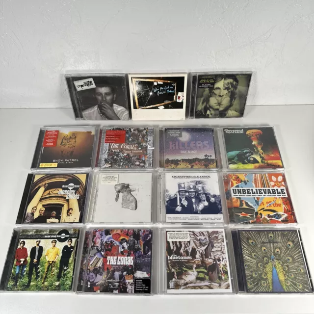 Indie Music CD Bundle Lot x15 Albums Bluetones Ocean Colour Scene The Coral