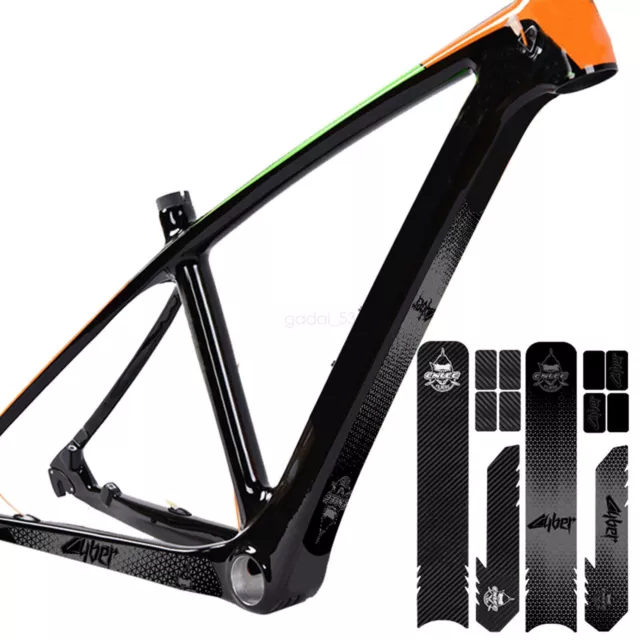 2024 MTB Bicycle Mountain Bike Frame Protector Anti-scratch Sticker Protection