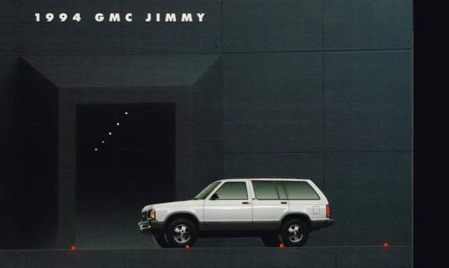 1994 GMC JIMMY Truck Brochure / Pamphlet / Flyer: SLT, 4x4