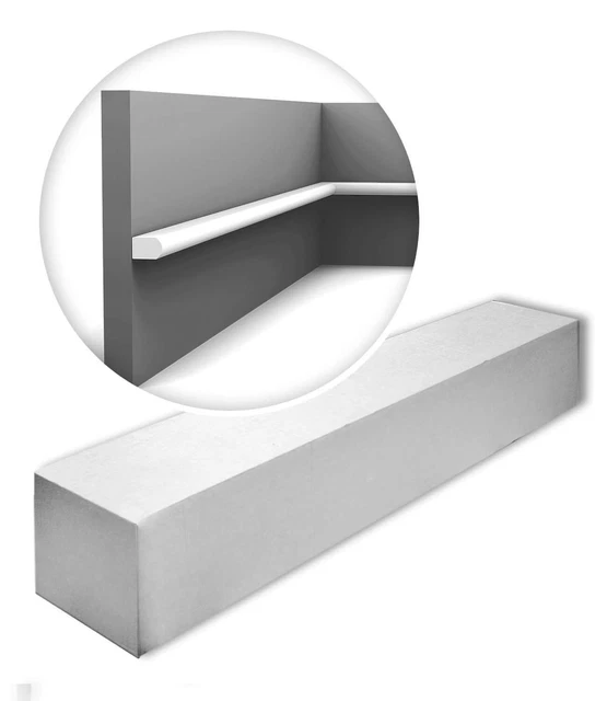 Orac Decor PX209-box MODERNI listelli da parete 1 SET cartone con 70 listelli in stucco | 140 m