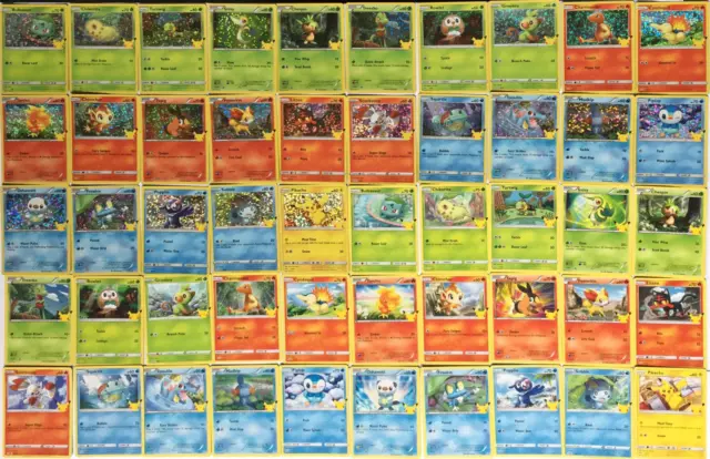  Pokemon TCG: McDonald's 25th Anniversary Cards