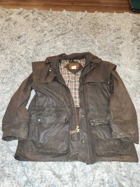 Australian Outback Collection  Canvas OilSkin Duster  Coat Jacket Yellowstone MD