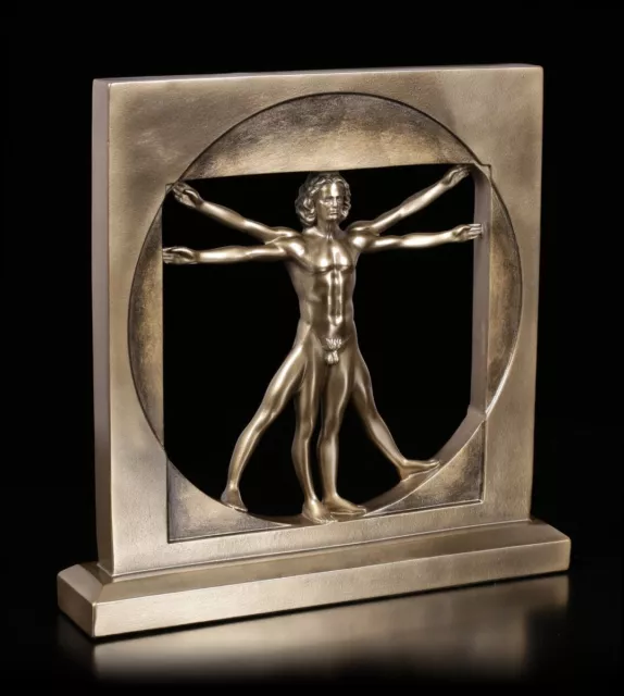 Der Vitruvianische Mensch - Deko Figur Statue Medizin Arzt Geschenk Veronese