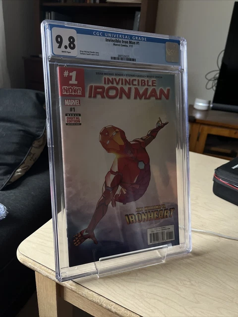 Invincible Iron Man #1 2017 CGC 9.8 Riri Williams Ironheart