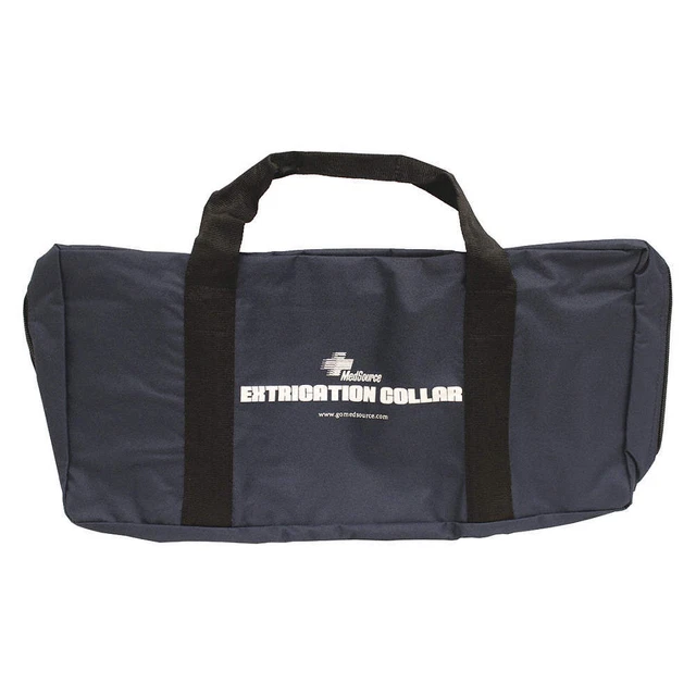 MEDSOURCE MS-33360 Cervical Collar Bag,Navy,Polythene,24inL