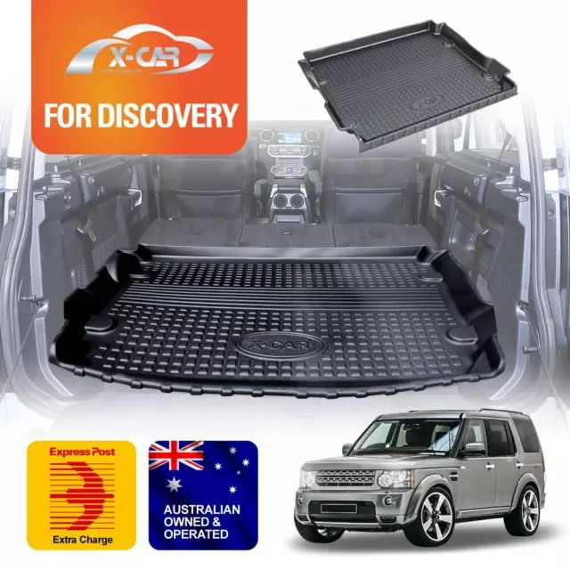 Heavy Duty Cargo Mat Boot Liner Luggage Tray for Land Rover Discovery 3 D3 05-09