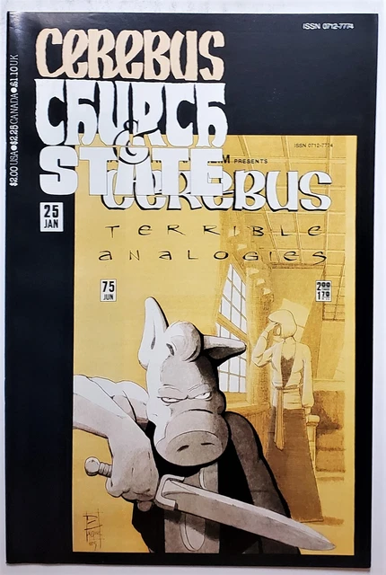 Cerebus: Church & State #25 (Feb 1992, Aardvark-Vanaheim) VF