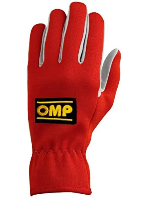 (TG. taglia XL) OMP ompib/702/R/Xl Rally Guanti, Colore: Rosso, Taglia XL - NUOV