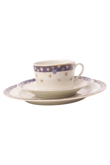Cubierta de colección TCM estrellas de porcelana Ø 8 cm