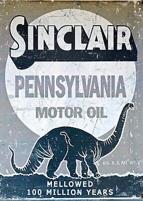 Vintage motor oil Retro Metal Wall Plaque Art Antique advertisement Sign Garage