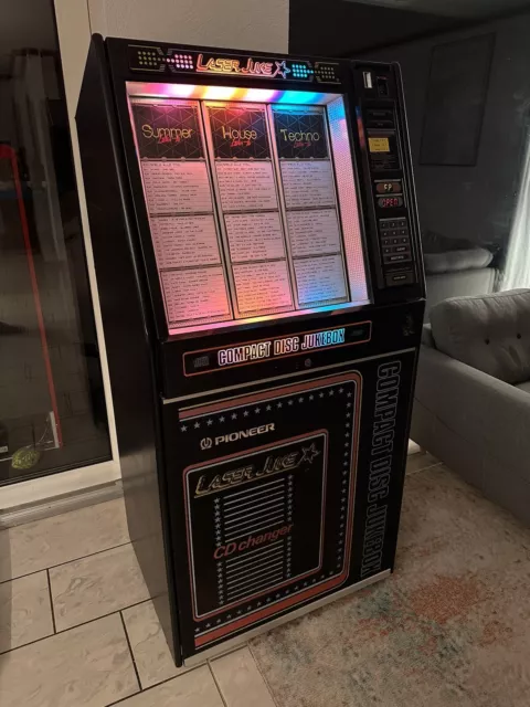 Pioneer Jukebox CJ-V51 Laserjuke Unikat CD Wechsler &MP3 SD-Karte