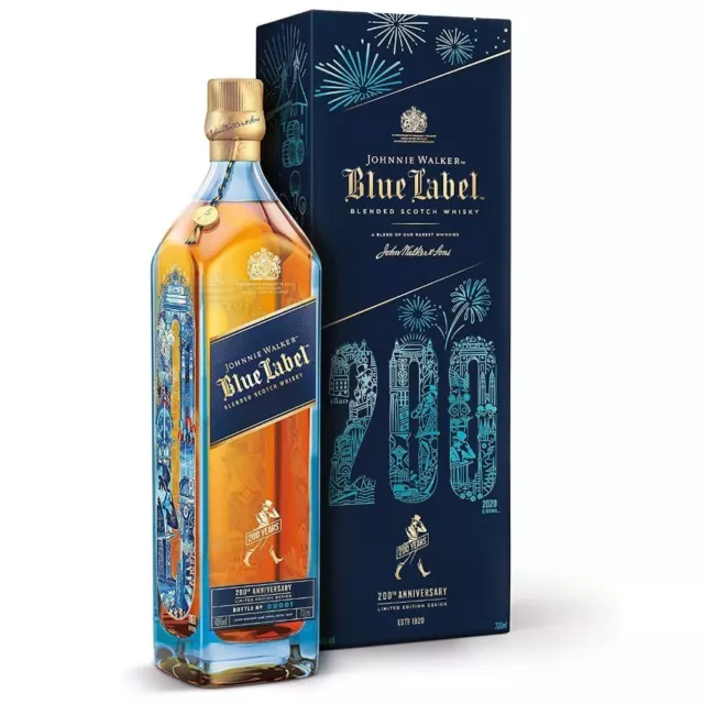 Johnnie Walker Blue Label 200Th Anniversary Limited Edition 70Cl Spirits