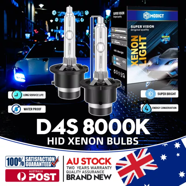 MODIGT D4S Headlight Replacement Bulb HID 8000K 2pcs For Toyota Estima