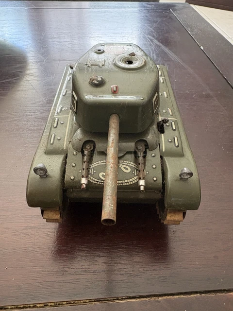 JOUET ANCIEN EN tôle Char Tank Blindé militaire GAMA 713 EUR 30,00