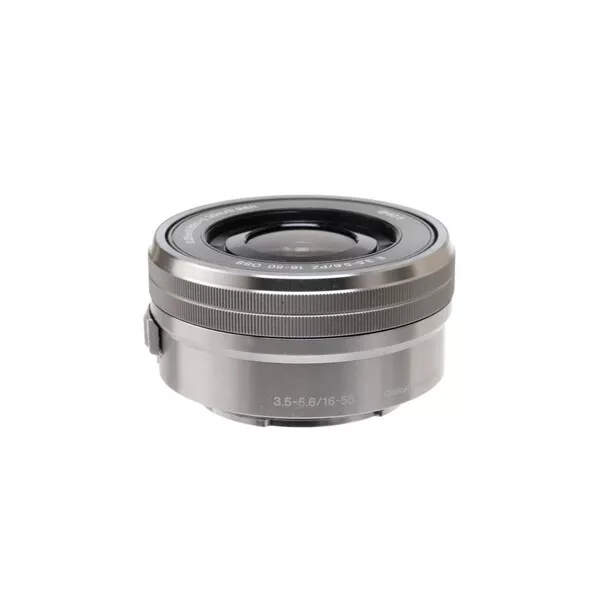 Sony E PZ 16-50mm F3.5-5.6 OSS (SELP1650, Silver, No Packing) Lens